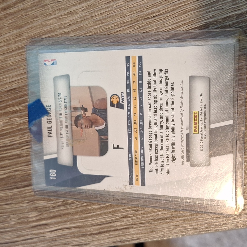 Paul George Rookie Card - Picture 2 of 2